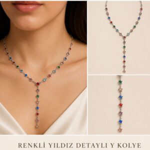 Y Gümüş Kolye 006
